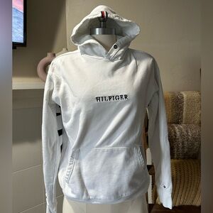 Tommy Hilfiger White Hoodie Sweater